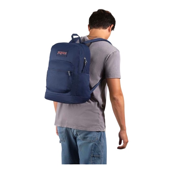 NEW JanSport Navy Backpack Laptop Sleeve, Durable, Travel- Ready Back to School main image 8